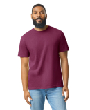 Gildan 64000CVC Men's Softstyle CVC T-Shirt in Maroon mist