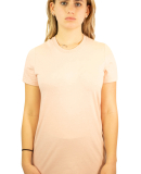 Gildan 64001LCVC Ladies' Softstyle CVC T-Shirt in Dusty rose
