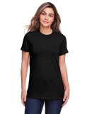 Gildan 64001LCVC Ladies' Softstyle CVC T-Shirt in Pitch black