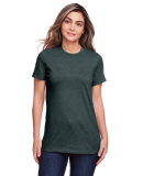Gildan 64001LCVC Ladies' Softstyle CVC T-Shirt in Steel blue
