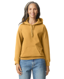 Gildan SF500 Adult Softstyle® Fleece Pullover Hoo in Mustard