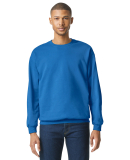 Gildan SF000 Adult Softstyle® Fleece Crew Sweatsh in Royal
