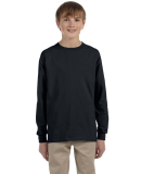 Jerzees 29BLR Youth DRI-POWER® ACTIVE Long-Sleeve in Black