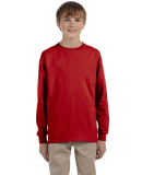 Jerzees 29BLR Youth DRI-POWER® ACTIVE Long-Sleeve in True red