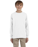 Jerzees 29BLR Youth DRI-POWER® ACTIVE Long-Sleeve in White