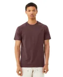 Bella + Canvas 3201 FWD Fashion Men's Heather CVC  in Heather maroon
