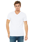 Bella + Canvas 3005 Unisex Jersey Short-Sleeve V-N in White