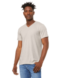 Bella + Canvas BC3005CVC Unisex CVC Jersey V-Neck  in Heather dust