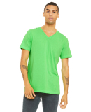 Bella + Canvas BC3005CVC Unisex CVC Jersey V-Neck  in Neon green