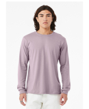 Bella + Canvas 3501 Unisex Jersey Long-Sleeve T-Sh in Light violet