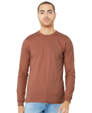 Bella + Canvas 3501 Unisex Jersey Long-Sleeve T-Sh in Terracotta