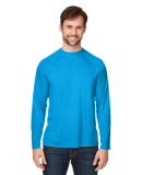 Core 365 CE110 Unisex Ultra UVP™ Long-Sleeve Rag in Columbia blue