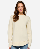 LA T 3525 Ladies' Weekend Tunic Fleece in Natural