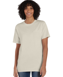 Hanes GDH150 Unisex Garment-Dyed T-Shirt with Pock in Parchment