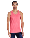 Hanes GDH300 Unisex Garment-Dyed Tank in Coral craze