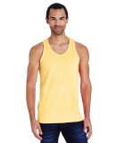 Hanes GDH300 Unisex Garment-Dyed Tank in Summer squash yellow