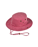 Authentic Pigment AP1923 Pigment Dyed Boonie in Nautical red/ khaki