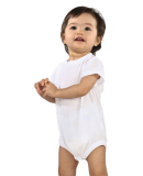 SubliVie 4610 Infant Sublimation Polyester Bodysui in White