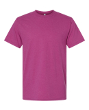 American Apparel 2001CVC Unisex CVC T-Shirt in Heather super pink