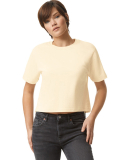 American Apparel 102 Ladies' Fine Jersey Boxy T-Sh in Creme