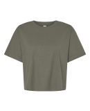 American Apparel 102 Ladies' Fine Jersey Boxy T-Sh in Lieutenant