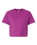 American Apparel 102 Ladies' Fine Jersey Boxy T-Sh in Super pink