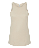 American Apparel 101CVC Ladies' CVC Racerback Tank in Heather bone