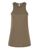 American Apparel 101CVC Ladies' CVC Racerback Tank in Heather army
