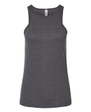 American Apparel 101CVC Ladies' CVC Racerback Tank in Heather charcoal