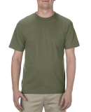American Apparel 1301 Unisex Heavyweight Cotton T- in Military green