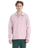 Comfortwash by Hanes GDH490 Unisex Garment Dye Pol in Cotton candy