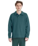 Comfortwash by Hanes GDH490 Unisex Garment Dye Pol in Cactus