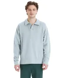 Comfortwash by Hanes GDH490 Unisex Garment Dye Pol in Soothing blue