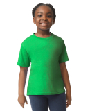 Gildan 64000B Youth Softstyle T-Shirt in Irish green