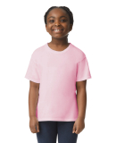 Gildan 64000B Youth Softstyle T-Shirt in Light pink