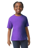 Gildan 64000B Youth Softstyle T-Shirt in Purple