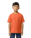 Gildan 65000B Youth Softstyle Midweight T-Shirt in Orange