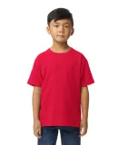 Gildan 65000B Youth Softstyle Midweight T-Shirt in Red