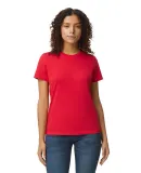 Gildan 65000L Ladies' Softstyle Midweight Ladies'  in Red