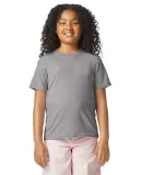 Gildan 67000B Youth Softstyle CVC T-Shirt in Cement