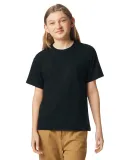 Gildan 67000B Youth Softstyle CVC T-Shirt in Pitch black
