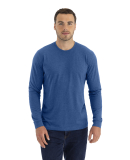 Next Level Apparel 6211 Unisex CVC Long-Sleeve T-S in Heather cool blue