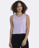 Next Level Apparel 5083 Ladies' Festival Cropped T in Lavender