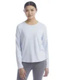 Champion Clothing CHP140 Ladies' Cutout Long Sleev in Collage blue