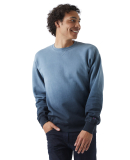 Champion Clothing CD400D Unisex Dip Dye Crew in Black ombre