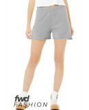 Bella + Canvas 3797 Ladies' Cutoff Sweat Short in Athletic heather