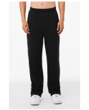 Bella + Canvas 3725 Unisex Straight-Leg Sweatpant in Black