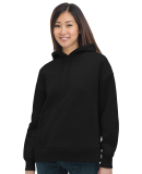 Bayside Apparel 7760BA Ladies' Hooded Pullover in Black