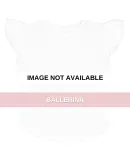 Rabbit Skins 3339 Toddler Flutter Sleeve T-Shirt Ballerina