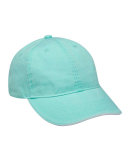 Adams Hats LP107 Icon Semi-Structured Sandwich Vis in Seafoam / white